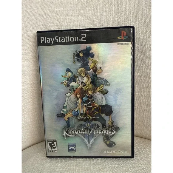 Kingdom Hearts 2‎ II (Sony PlayStation 2, 2006) Black Label, PS2