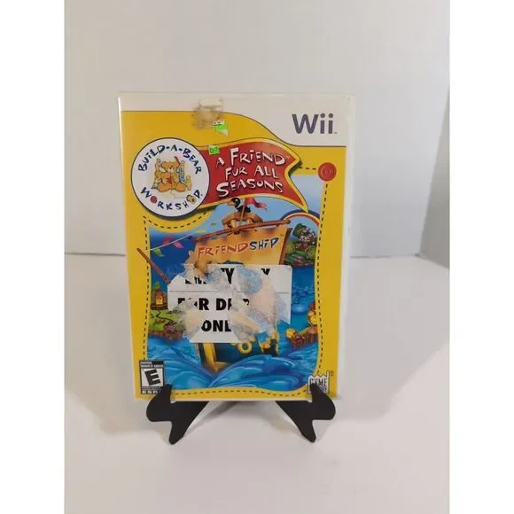 Build-A-Bear Workshop: A Friend Fur All Seasons (Wii, 2008)‎ -CIB