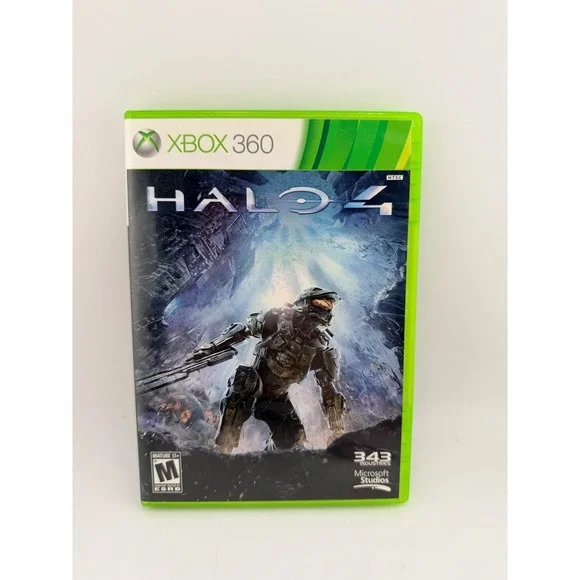 Halo 4 Microsoft Xbox 360 2012 First Person Shooter 2-Disc‎ Set Master Chief M