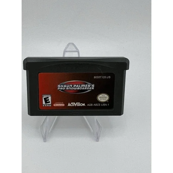 Shaun Palmer's Pro Snowboarder (Nintendo Game Boy Advance, GBA) Tested AUTH Cart