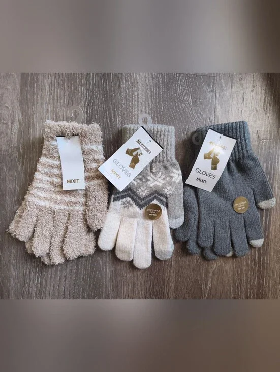 Mixit Women's Gloves Lot of 3