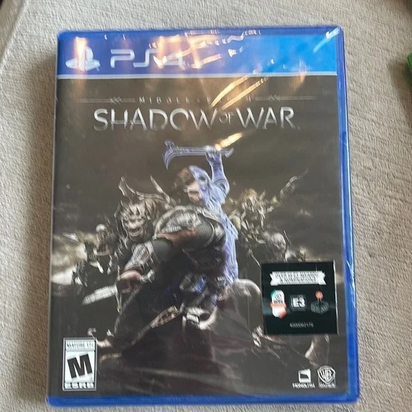 Warners brothers PS4 shadow of war video game