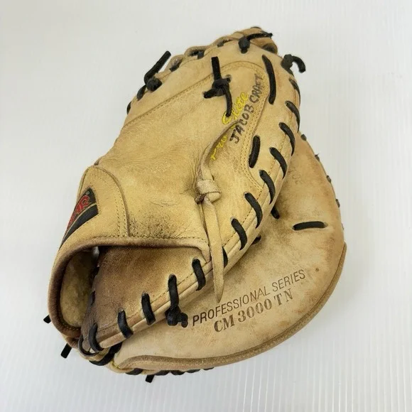 All Star CM3000TN Pro Elite Catchers Glove Leather Game Used Japan RHT