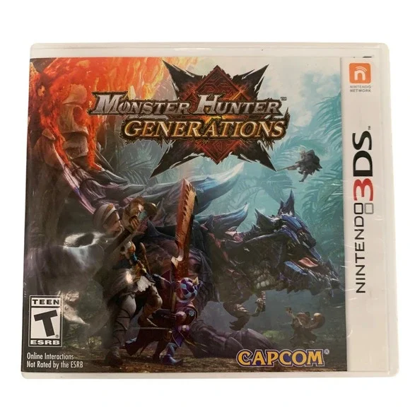 Monster Hunter Generations (2016) Nintendo 3DS Complete CIB‎ with Manual