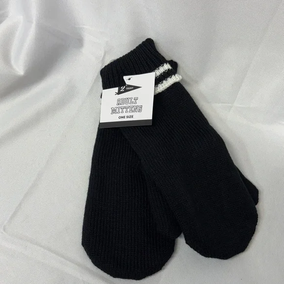 Gertex Knit thick linedMittens Soft Warm Stretchy One Size Fits Most  gloves