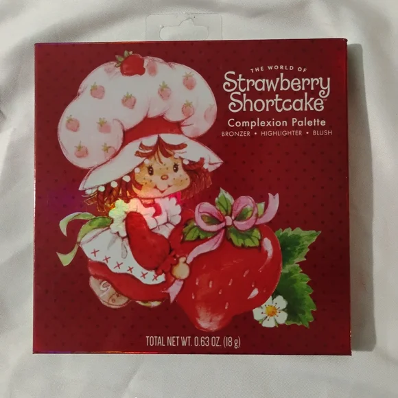 Strawberry Shortcake Red Complexion Palette - Bronzer, Highlighter & Blush