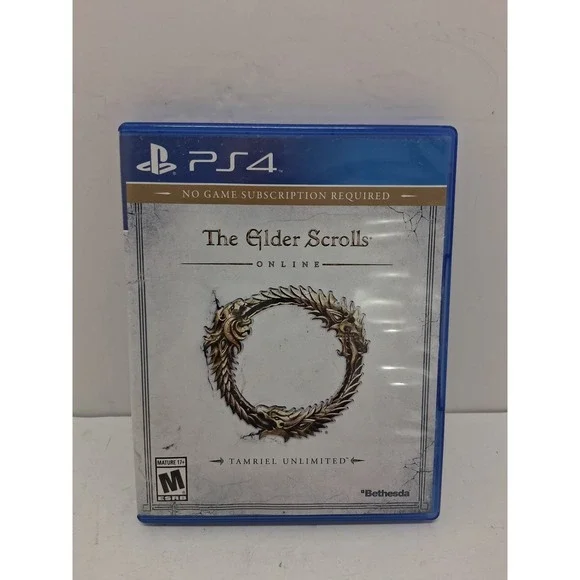 The Elder Scrolls Online Tamriel Unlimited PS4 PlayStation 4 Bethesda RPG Game