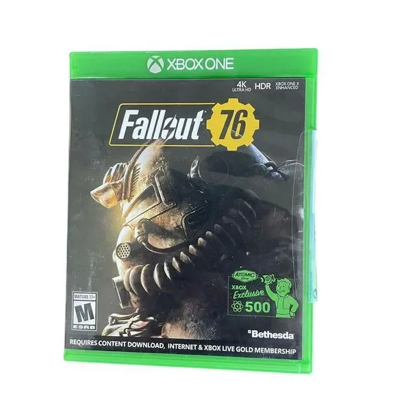 Fallout 76 - Standard Edition (Microsoft Xbox One, 2018) New Sealed