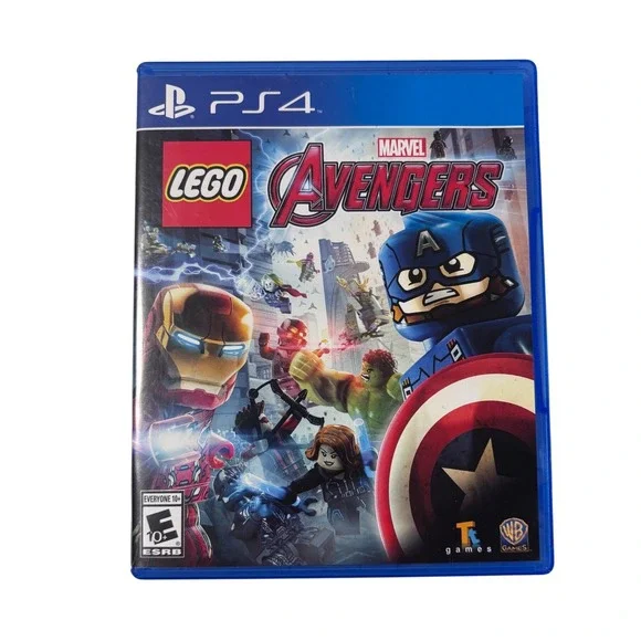 LEGO Marvel Avengers PS4 PlayStation 4 Video Game Marvel Avengers 2016 Disc Case