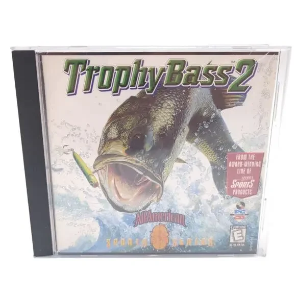 Trophy Bass 2 All-American Sports Series PC Video Game Fishing Multiplayer