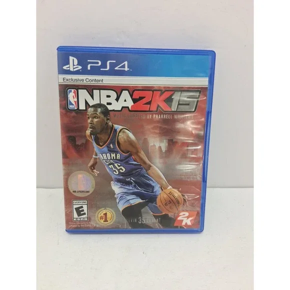 NBA 2K15 Sony PlayStation 4 PS4 Basketball Sports Game Kevin Durant Pharrell