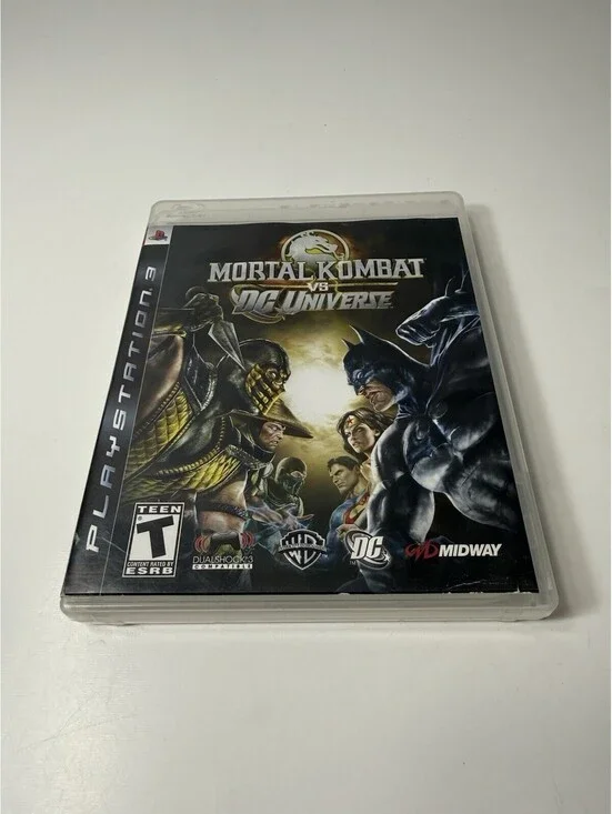 PS3 Mortal Kombat vs. DC Universe (Sony PlayStation 3 Video Game) Rated Teen EUC