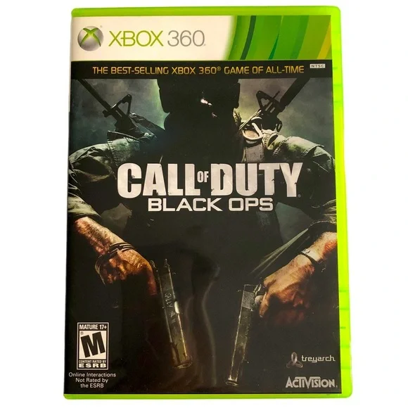 𝅺Xbox 360 Call Of Duty Black Ops