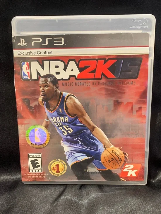NBA 2k 15 PS3 Video Game Basketball Exclusive Content Rated E EUC