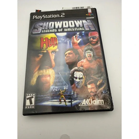 Showdown Legends of Wrestling Sony PlayStation 2 PS2 Acclaim SLUS-21017 Complete