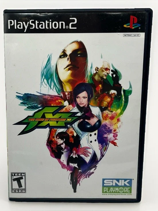 King of Fighters XI (PlayStation 2, PS2 2007) Tested - Working