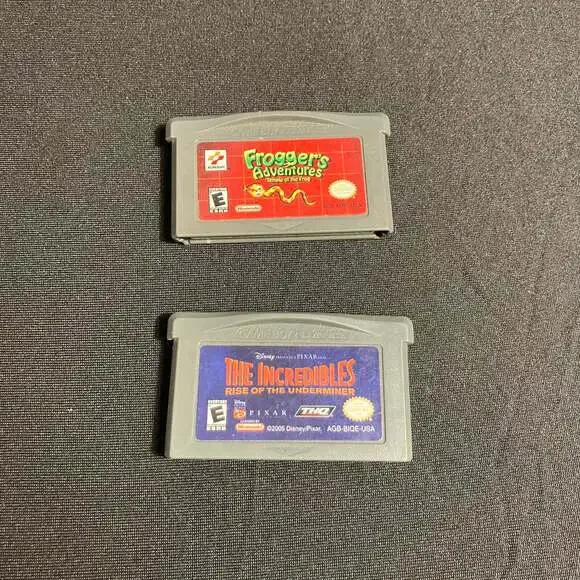 Game boy Advance Games Lot Of 2 UNTESTED
