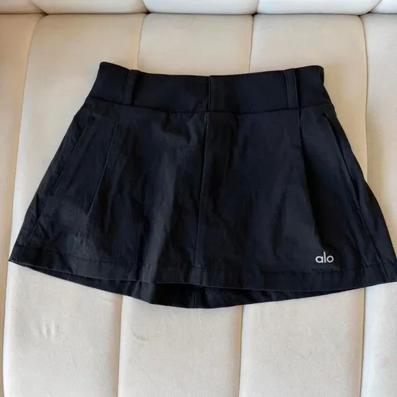 ALO Fan Club Black Mini Skirt XXS