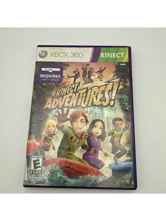 Kinect Adventures Microsoft Xbox 360 Game