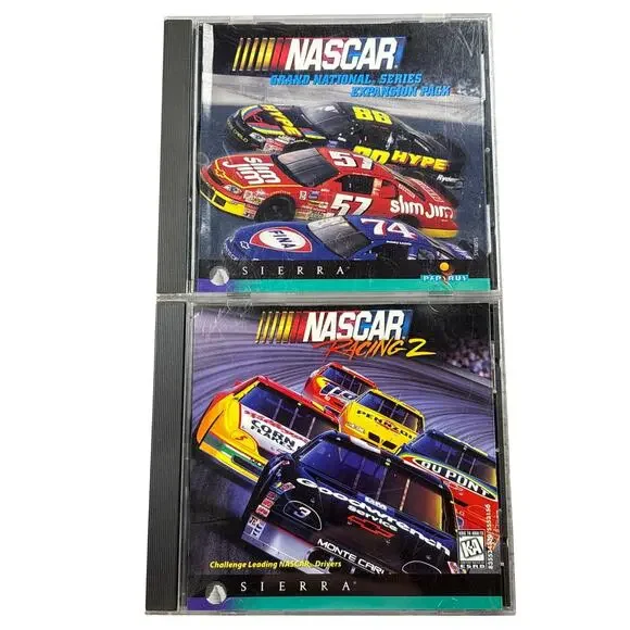 Nascar Racing 2 & Nascar Grand National Series Expansion Pack Bundle for PC
