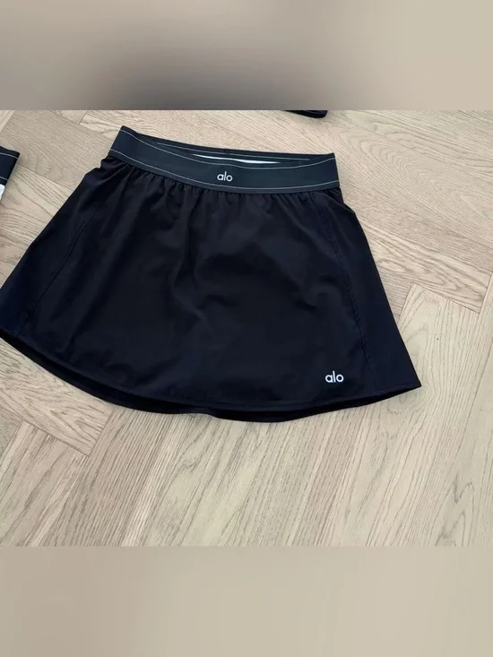 ALO Yoga Black Mini Skirt