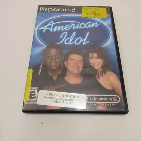 American Idol PS2 PlayStation 2 -‎ Complete CIB