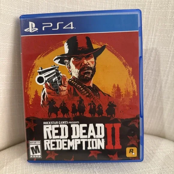 Red Dead Redemption 2 - Sony PlayStation 4‎ With Two Disks, NO MAP
