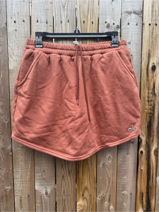 ALO Yoga Women’s Rust Drawstring Skirt