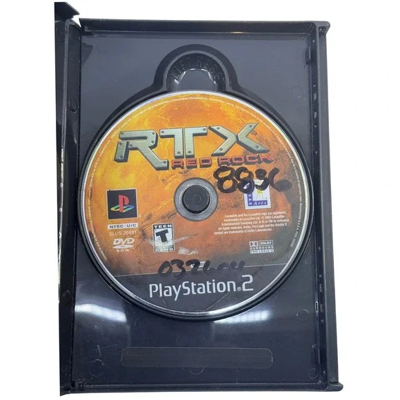 RTX Red Rock Sony PlayStation 2 PS2 LucasArts 2003 Action Adventure Video Game