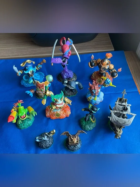 Activision Skylanders Figure & Magic Item Lot - 12pc Set Swap Force Giants