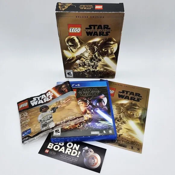 LEGO Star Wars: The Force Awakens - Deluxe Edition (Sony PlayStation 4, CIB)