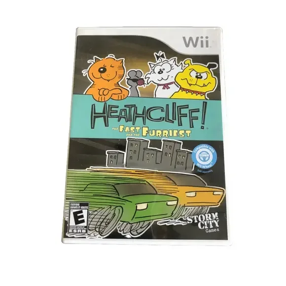 Wii Heathcliff the fast and the furriest