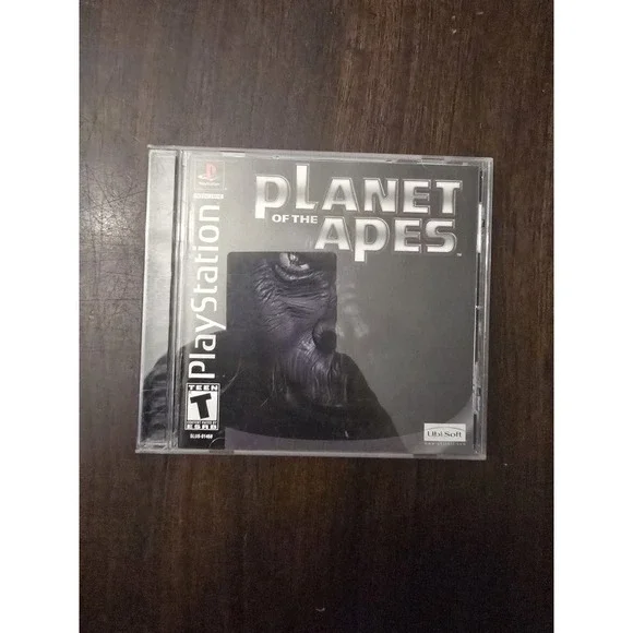 Sony Playstation 1 Planet Of The Apes Video Game 2002 Visiware Black Label