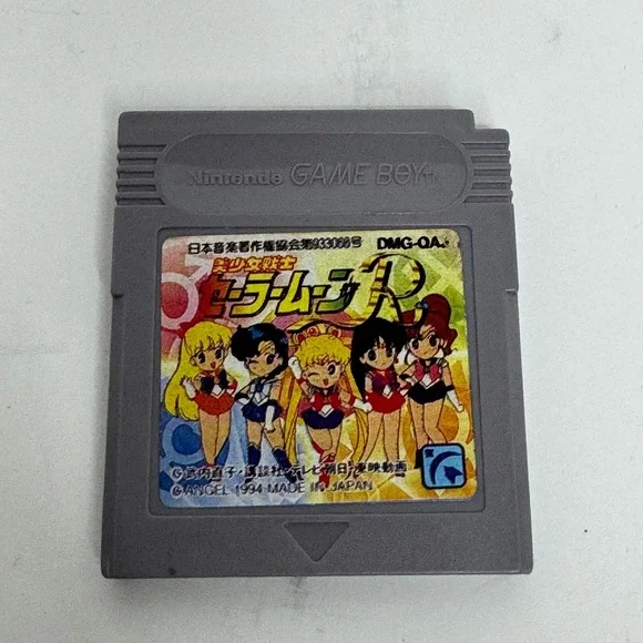 Nintendo Game Boy Sailor Moon R Japanese Import DMG-QA 1994 Angel Video Game