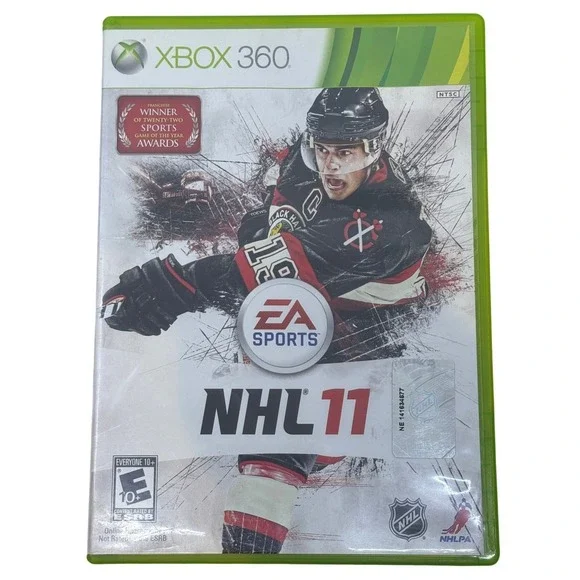 NHL 11 EA Sports Xbox 360 Video Game Hockey NTSC Complete With Manual