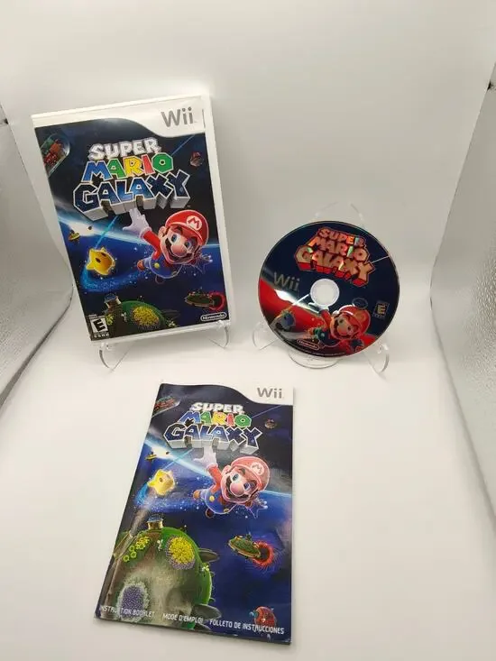 Super Mario Galaxy (Nintendo Wii) CIB Complete Tested