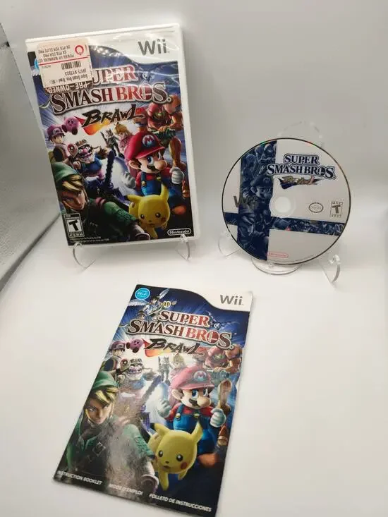 Super Smash Bros Brawl (Nintendo Wii) CIB Complete Tested