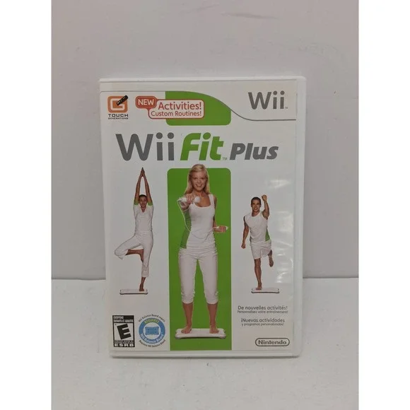 Wii Fit Plus Nintendo Wii Video Game Fitness Yoga Balance Board Required