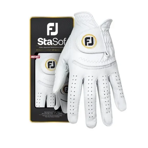 FootJoy StaSof Premium White Golf Glove