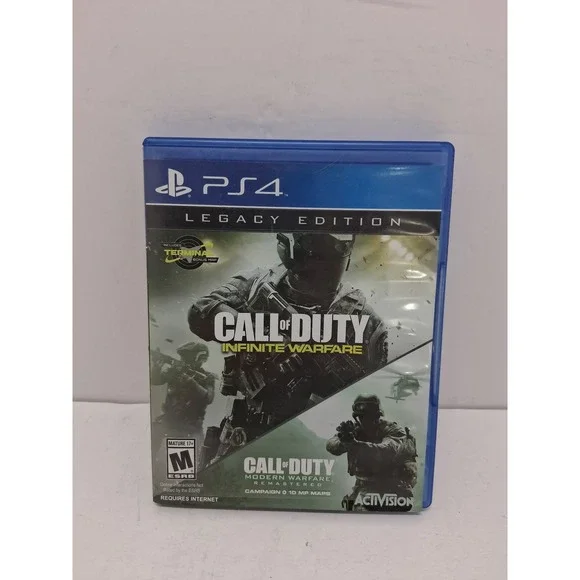 Call of Duty Infinite Warfare Legacy Edition PS4 Modern Warfare Remastered 2016