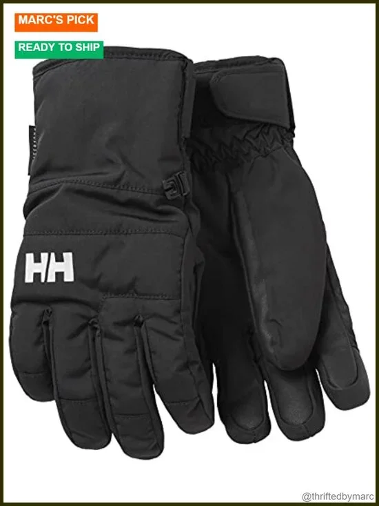 Waterproof Ski Gloves with Fleece Lining, Youth Size