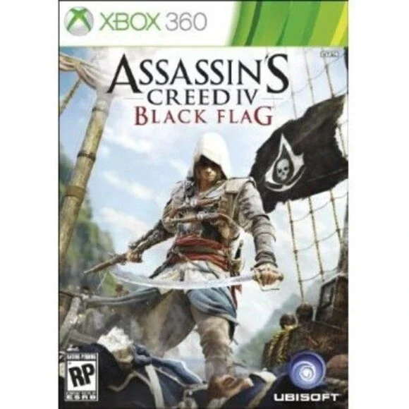 Assassins Creed IV Black Flag - Microsoft Xbox 360 Pre-Owned CIB