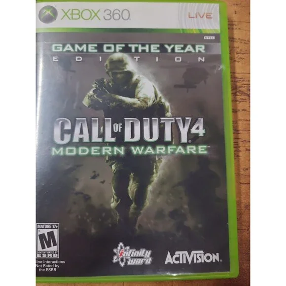 Call of Duty: Modern Warfare Game of the Year - Microsoft Xbox 360