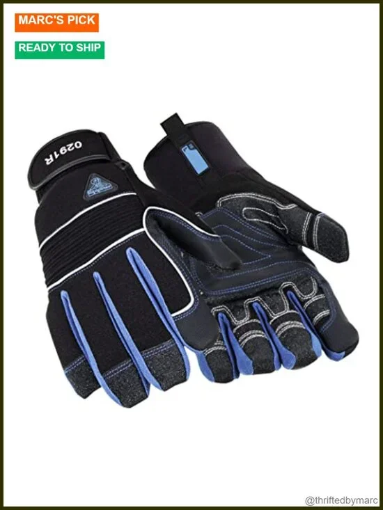 Insulated Waterproof Fiberfill Work Gloves -25°F