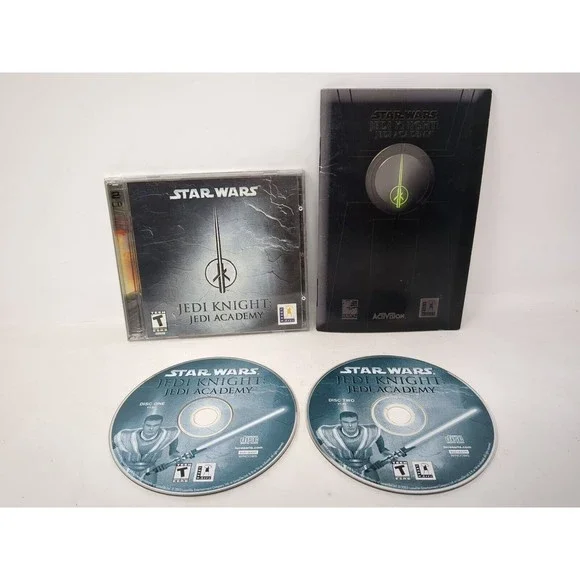Star Wars Jedi Knight Academy PC CD-ROM Game For Windows 98 2000 XP Works Tested