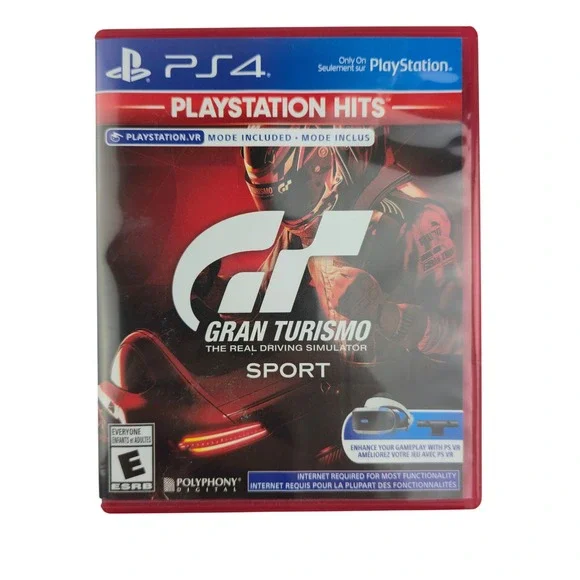 Sony Gran Turismo Sport PS4 PlayStation Hits Racing Simulator VR Compatible