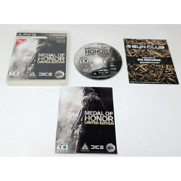 Medal of Honor Limited Edition PlayStation 3 PS3 Complete‎ CIB Game