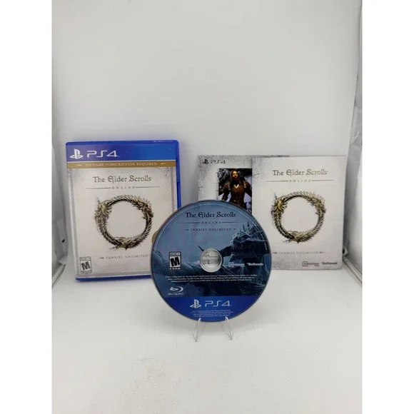 The Elder Scrolls Online Tamriel Unlimited PS4 PlayStation 4 Bethesda CUSA-00132