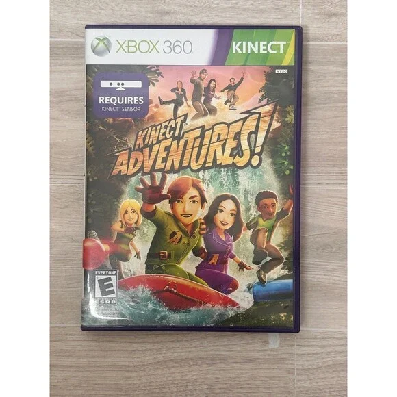 Kinect Adventures! Xbox 360 Video Game Kinect Sensor Required Multiplayer