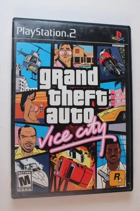 Grand Theft Auto Vice City (Sony Playstation 2, PS2) Authentic, Tested/works